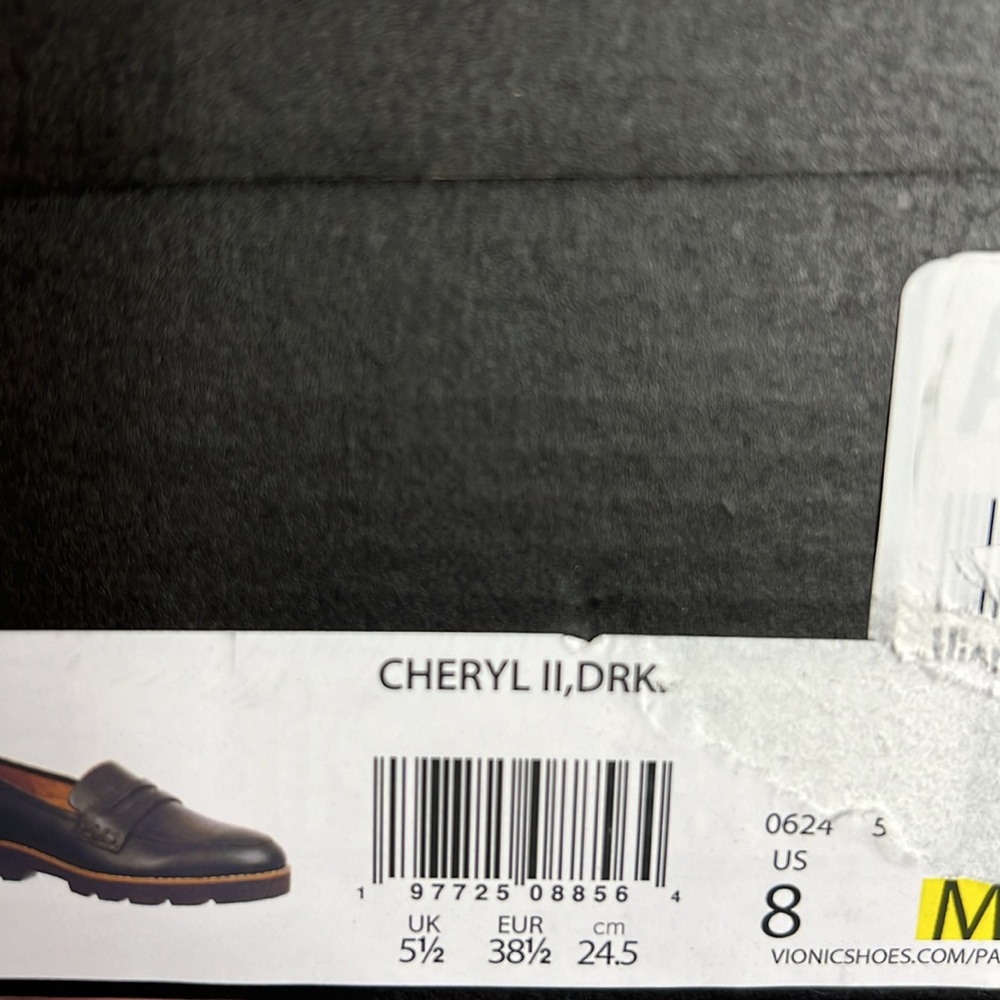 Vionic Dark Green Leather Loafers - Cheryl - Picture 9 of 9